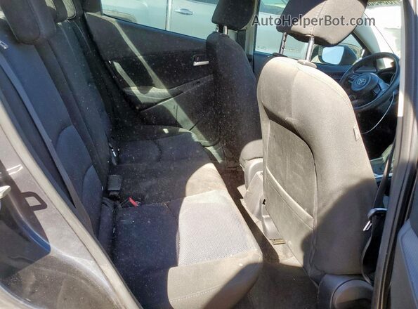 3MYDLBYV5KY505420 2019 TOYOTA YARIS Gray Rear seats view