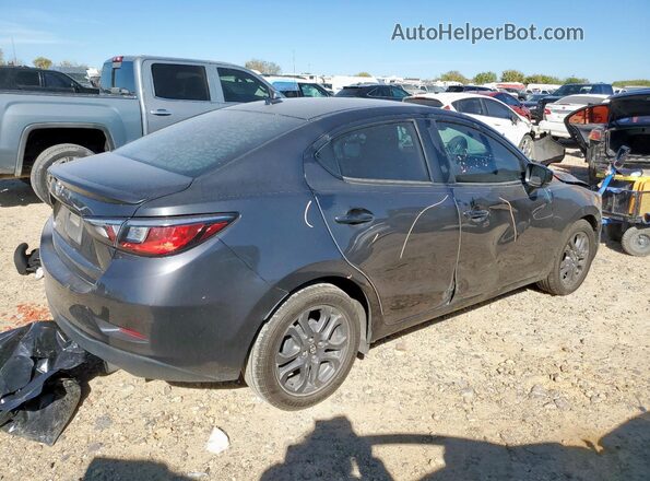 3MYDLBYV5KY505420 2019 TOYOTA YARIS Gray Rear right