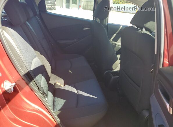 3MYDLBYV6KY509525 2019 TOYOTA YARIS Red Rear seats view