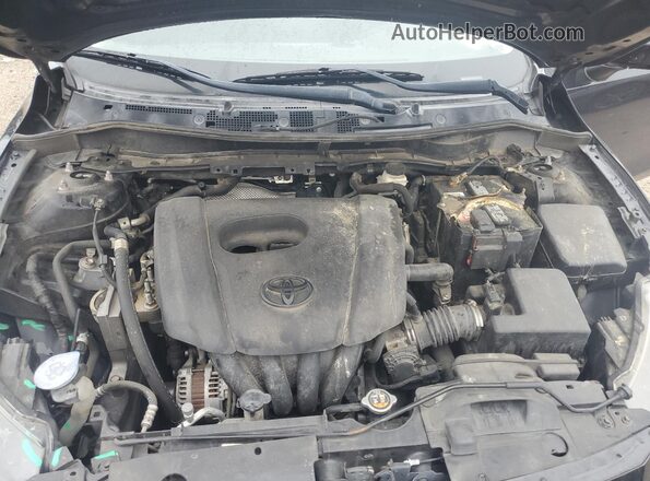 3MYDLBYV7HY174199 2017 TOYOTA YARIS Black Вид задньої частини салону