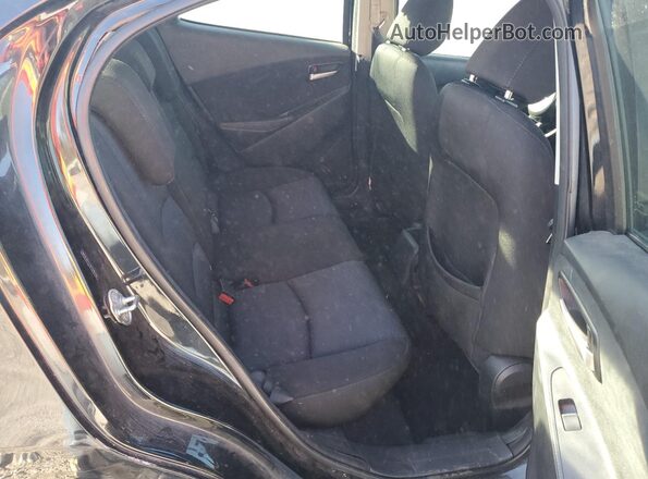 3MYDLBYV7KY516306 2019 TOYOTA YARIS Black უკანა სავარძლების ხედი