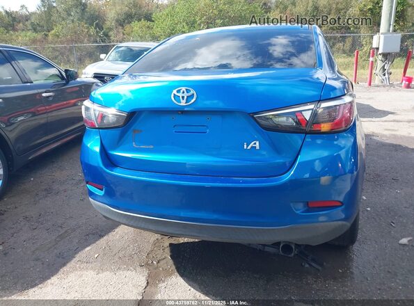 3MYDLBYV8HY176267 2017 TOYOTA YARIS IA Blue 