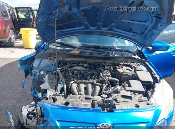 3MYDLBYV8HY176267 2017 TOYOTA YARIS IA Blue Vista trasera