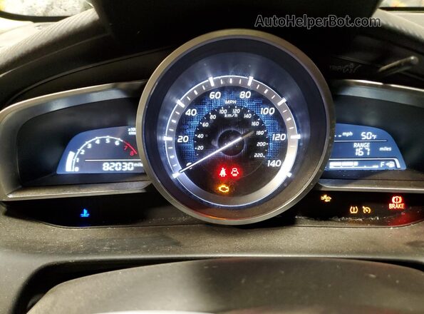 3MYDLBYV8JY307123 2018 TOYOTA YARIS Blue Vista del cuadro de instrumentos