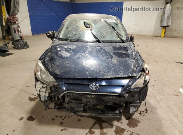 3MYDLBYV8JY307123 2018 TOYOTA YARIS Blue Vista frontal