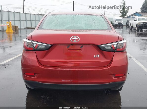 3MYDLBYVXHY171622 2017 TOYOTA YARIS IA Red 