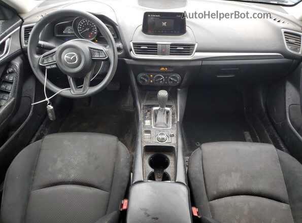 3MZBN1K70HM128738 2017 MAZDA 3 White Widok deski rozdzielczej