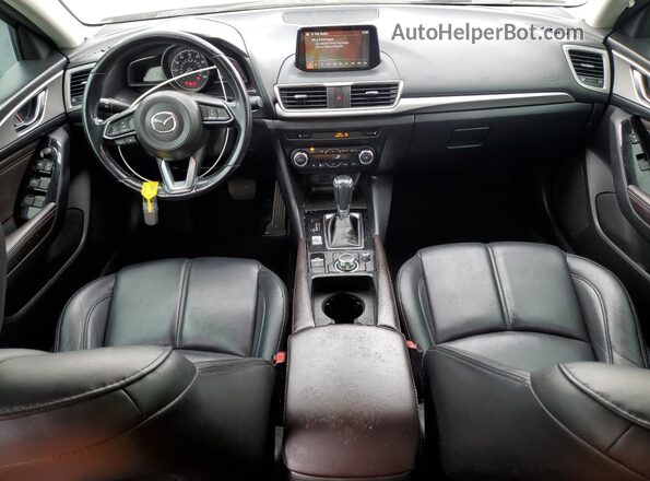 3MZBN1V76HM126827 2017 MAZDA 3 Black Widok deski rozdzielczej