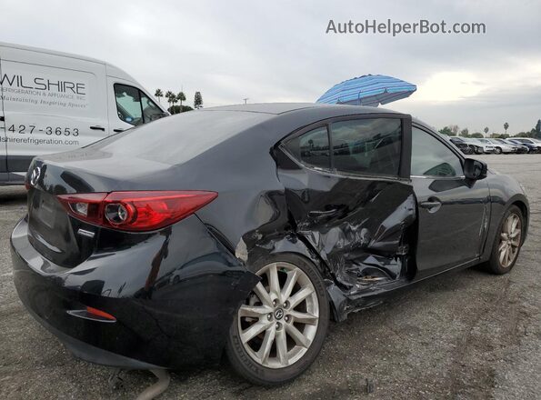 3MZBN1V76HM126827 2017 MAZDA 3 Black Tył prawy
