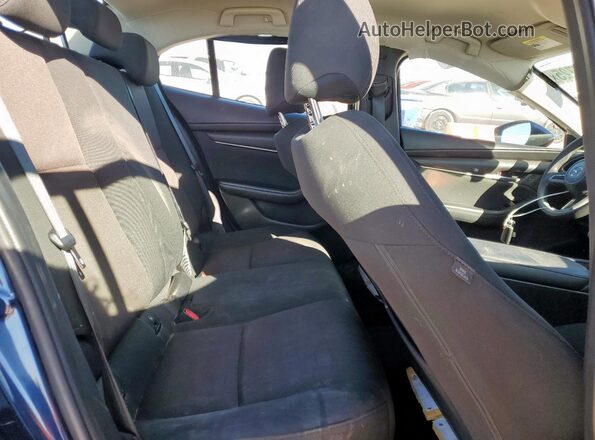 3MZBPAALXNM301265 2022 MAZDA 3 Blue Rear seats view