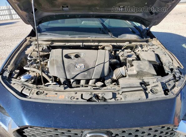 3MZBPAALXNM301265 2022 MAZDA 3 Blue Rear interior view