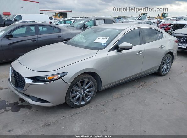 3MZBPABL2NM317393 2022 MAZDA 3 Silver Առջևի ձախ երեք քառորդ տեսարան