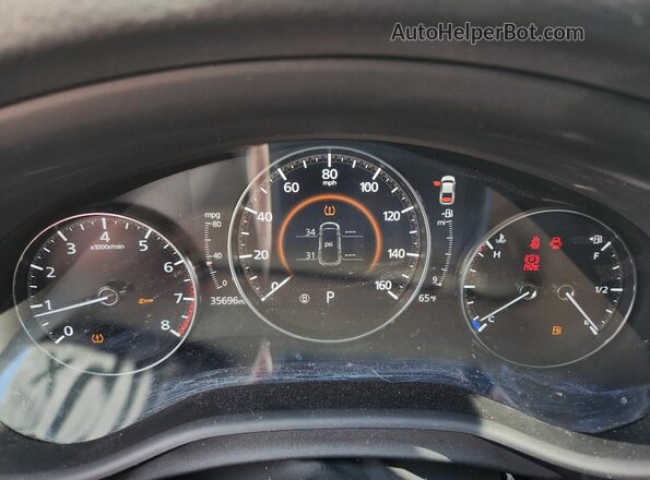 3MZBPABL5NM312348 2022 MAZDA 3 Черный Вид щитка приборов
