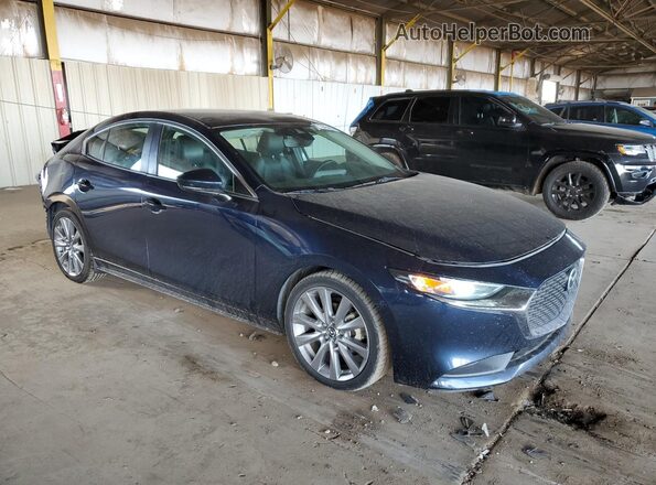 3MZBPABL8NM317379 2022 MAZDA 3 Синий Передняя правая четверть
