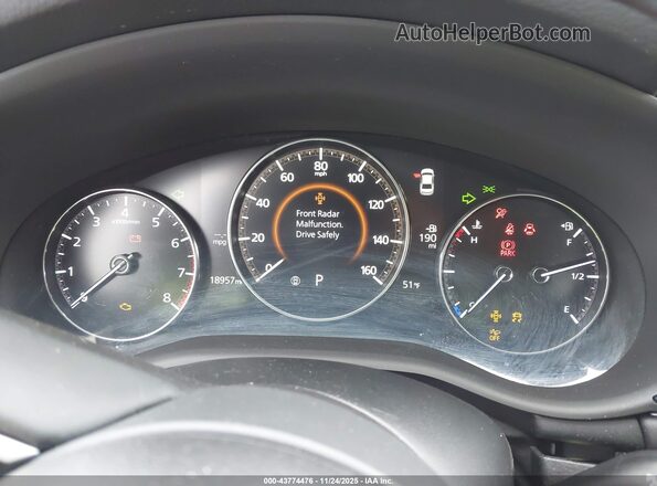 3MZBPABMXPM355420 2023 MAZDA 3 Dark Blue Rear seats view