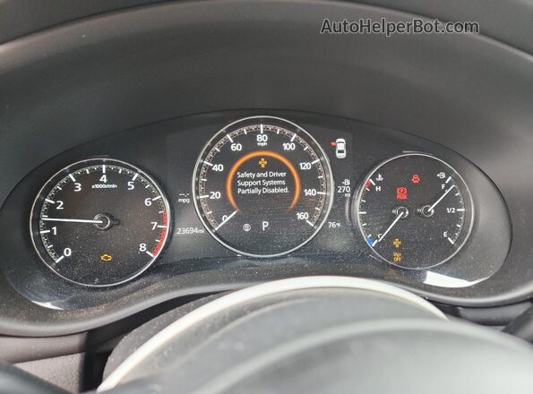 3MZBPACM1PM374033 2023 MAZDA 3 Бирюзовый Вид щитка приборов