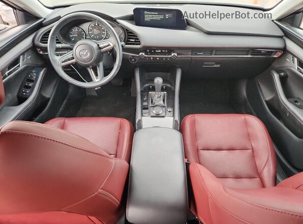3MZBPACM1PM374033 2023 MAZDA 3 Бирюзовый Вид панели приборов