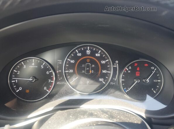 3MZBPACM3PM366404 2023 MAZDA 3 White Вид щитка приладів