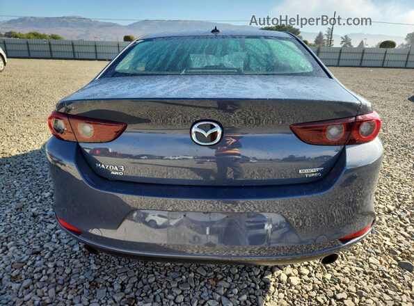 3MZBPBAY4NM319357 2022 MAZDA 3 Blue უკანა ხედი