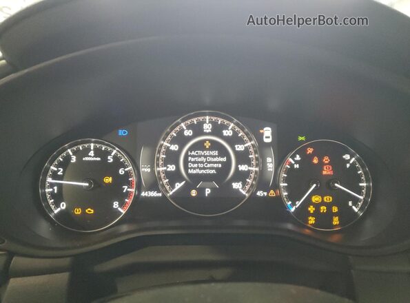 3MZBPBCM7RM411465 2024 MAZDA 3 Серый Вид щитка приборов