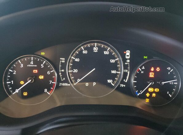3MZBPBCM8PM361284 2023 MAZDA 3 Blue Սարքավորումների վահանակի տեսք