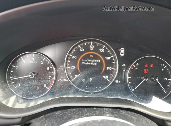 3MZBPBDM7PM372873 2023 MAZDA 3 Black Вид щитка приладів