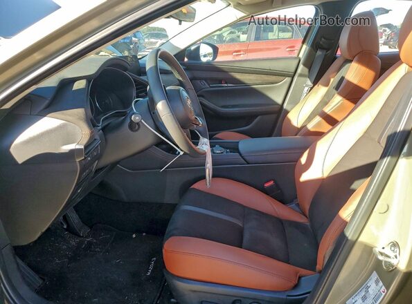 3MZBPBXY5RM418962 2024 MAZDA 3 Tan Widok wnętrza z przodu