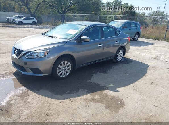 3N1AB7AP0GY287507 2016 NISSAN SENTRA Gray 