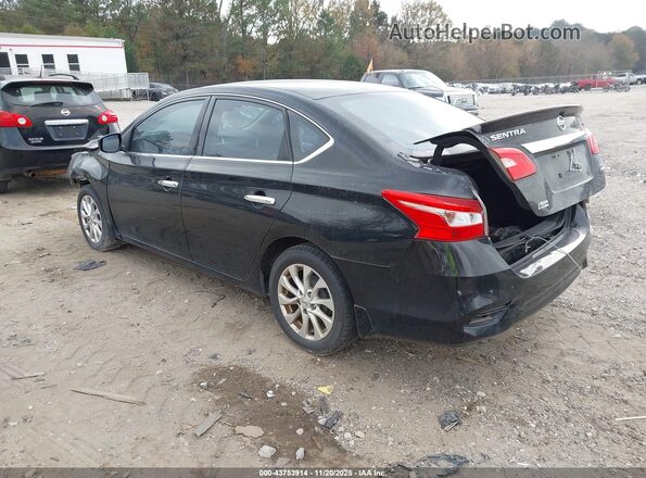 3N1AB7AP0HY320815 2017 NISSAN SENTRA Black უკანა მარცხენა
