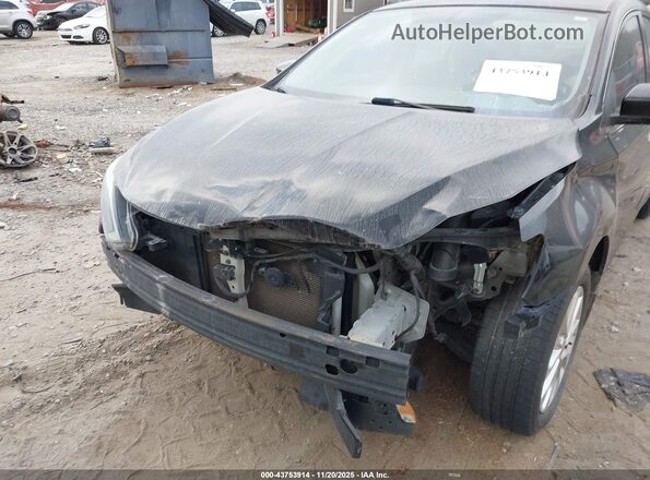 3N1AB7AP0HY320815 2017 NISSAN SENTRA Black წინა ხედი