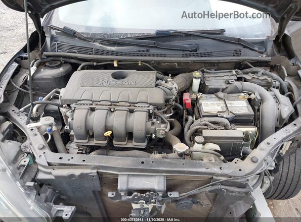 3N1AB7AP0HY320815 2017 NISSAN SENTRA Black უკანა ხედი