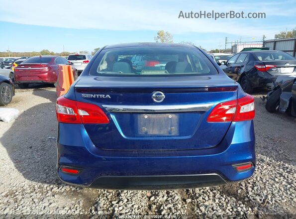 3N1AB7AP0KY218065 2019 NISSAN SENTRA Blue 