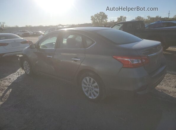 3N1AB7AP0KY324869 2019 NISSAN SENTRA Серый Задняя левая четверть
