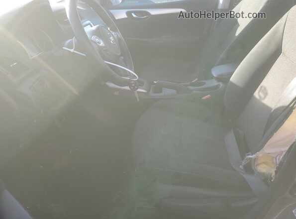 3N1AB7AP0KY324869 2019 NISSAN SENTRA Серый Вид салона спереди