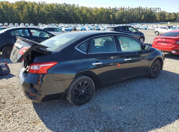 3N1AB7AP1JY265992 2018 NISSAN SENTRA Black Rear right