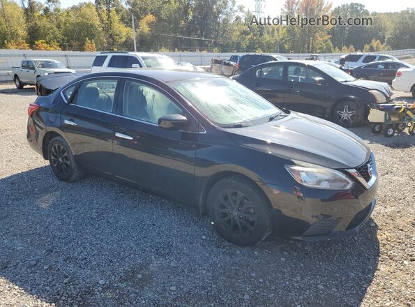 3N1AB7AP1JY265992 2018 NISSAN SENTRA Black Front right