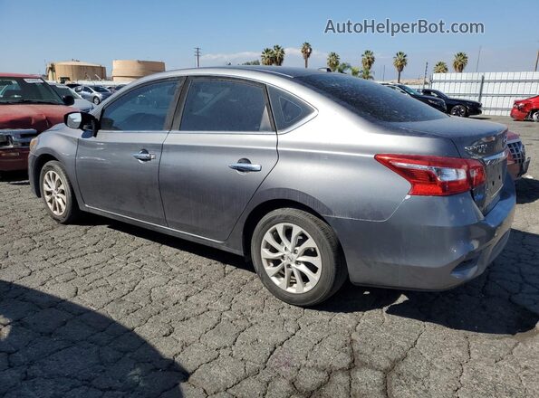 3N1AB7AP1JY290164 2018 NISSAN SENTRA Gray Задня ліва чверть