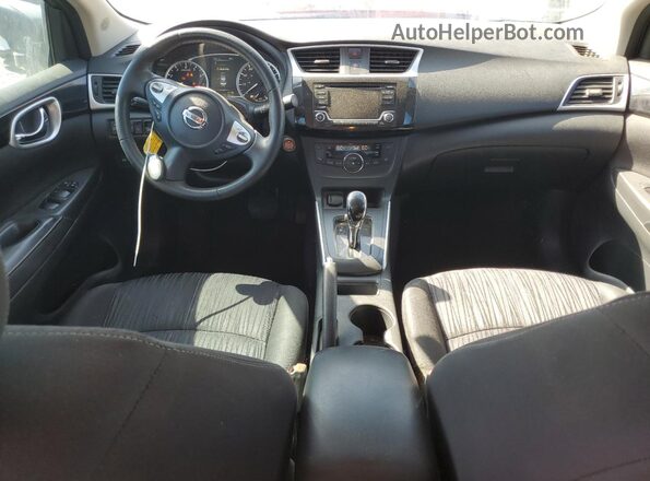 3N1AB7AP1JY290164 2018 NISSAN SENTRA Gray Вид панелі приладів