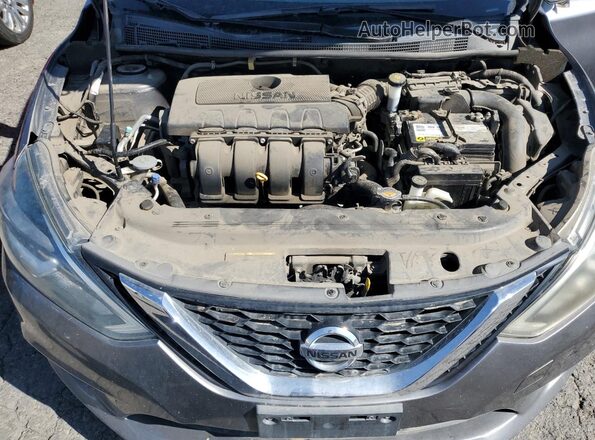 3N1AB7AP1JY290164 2018 NISSAN SENTRA Gray Вид задньої частини салону