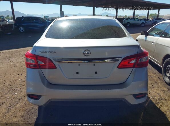 3N1AB7AP1KY249115 2019 NISSAN SENTRA Silver 