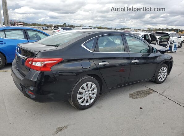 3N1AB7AP6GY255404 2016 NISSAN SENTRA Black Tył prawy
