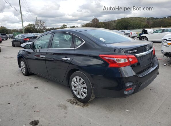 3N1AB7AP6GY255404 2016 NISSAN SENTRA Black Tył lewy
