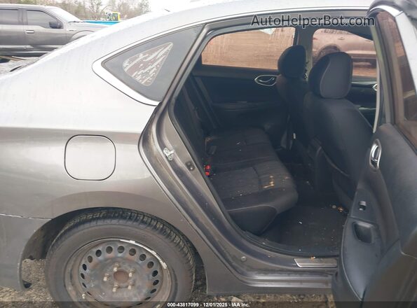3N1AB7AP7GY309101 2016 NISSAN SENTRA Gray Widok naklejki z numerem VIN