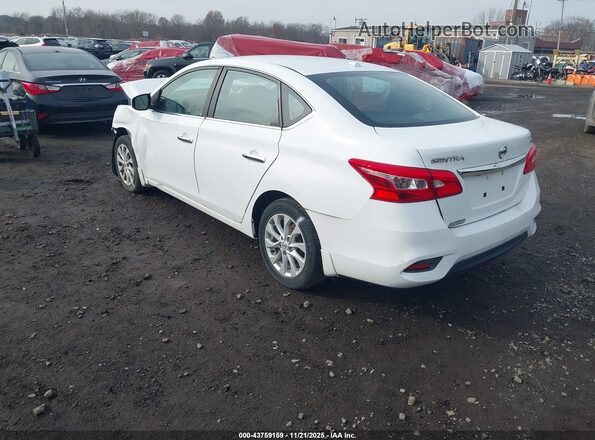 3N1AB7AP7KY381246 2019 NISSAN SENTRA White Rear left