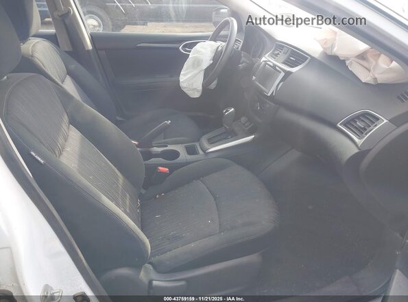3N1AB7AP7KY381246 2019 NISSAN SENTRA White Front interior view