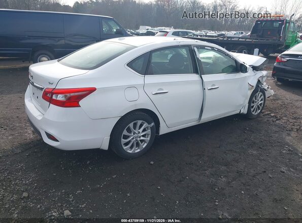 3N1AB7AP7KY381246 2019 NISSAN SENTRA White Rear right