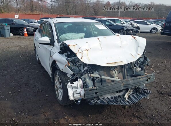3N1AB7AP7KY381246 2019 NISSAN SENTRA White 
