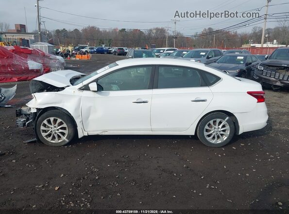 3N1AB7AP7KY381246 2019 NISSAN SENTRA White Rear interior view