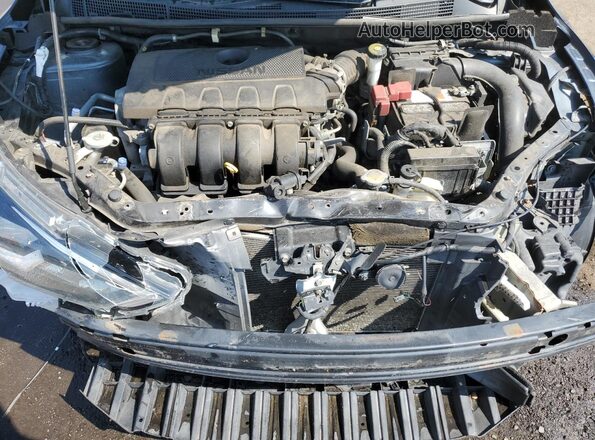 3N1AB7AP9GY293595 2016 NISSAN SENTRA Blue Вид задньої частини салону