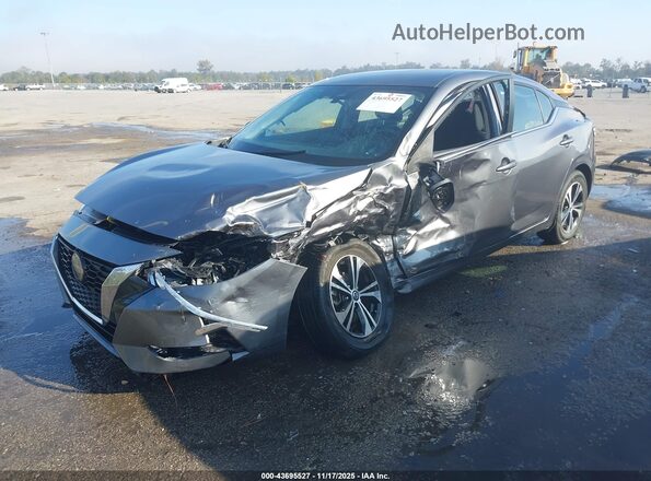 3N1AB8CV0PY280123 2023 NISSAN SENTRA Gray Դիմացի տեսք